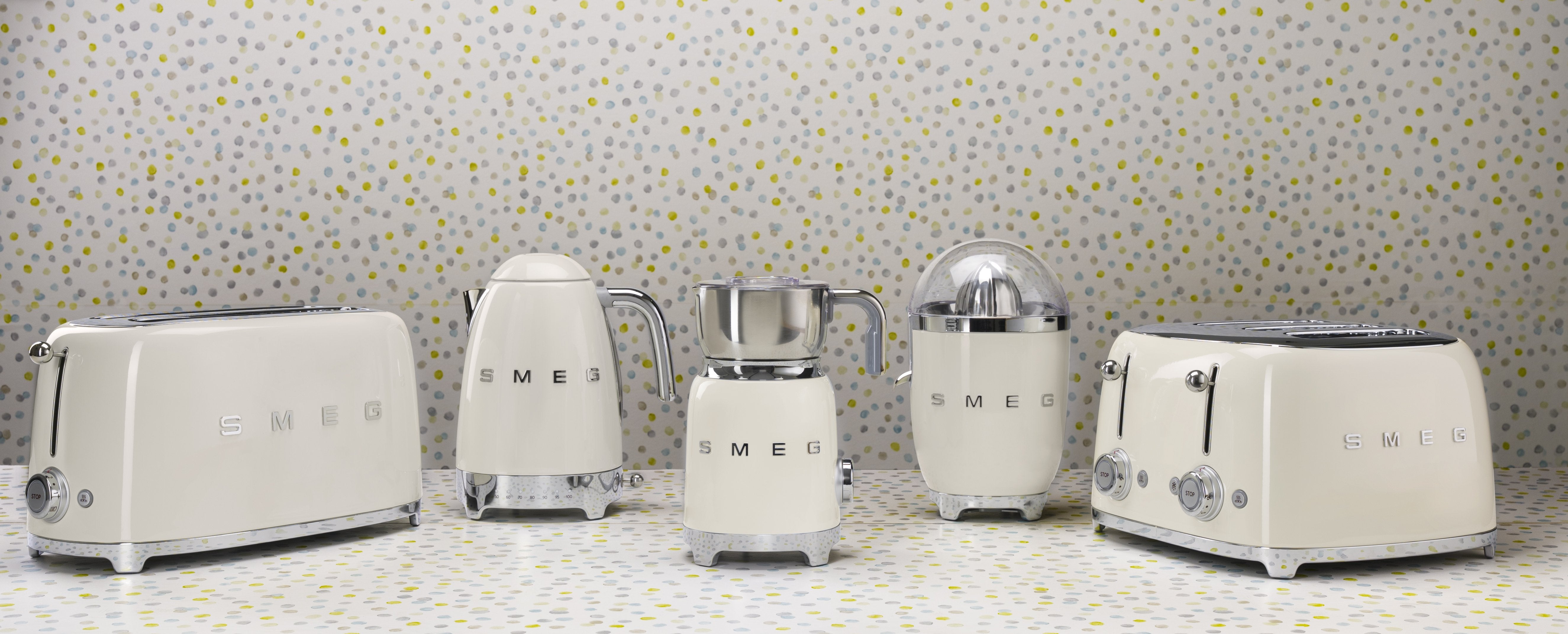 EAN 8017709263348 - Smeg TSF03CREU tostadora 6 4 rebanada(s) 2000 W Crema de color imagen 11