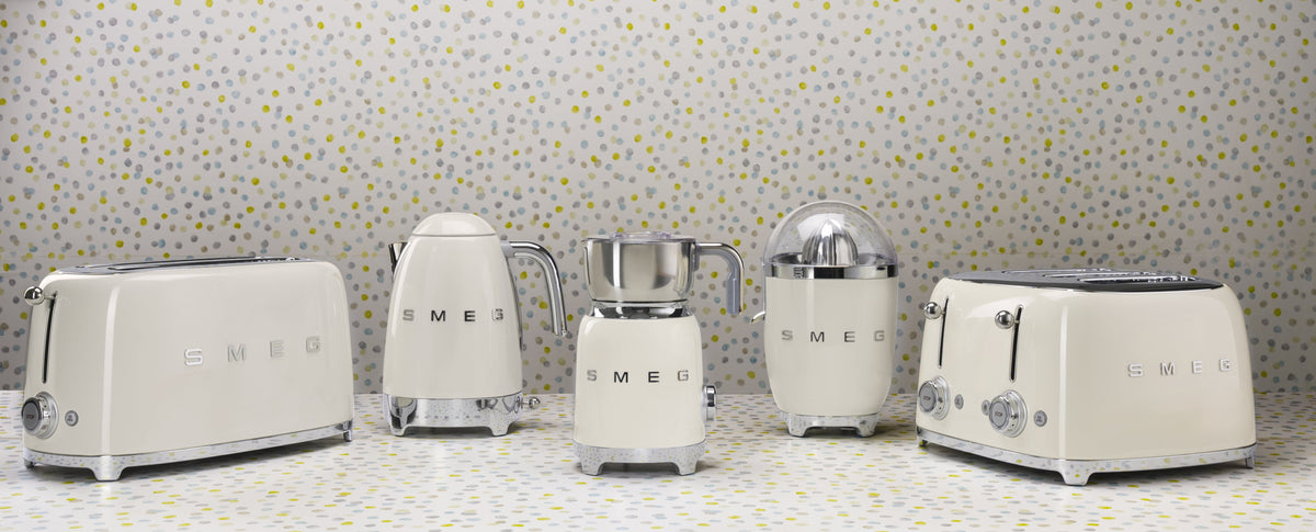 EAN 8017709263348 - Smeg TSF03CREU tostadora 6 4 rebanada(s) 2000 W Crema de color imagen 11