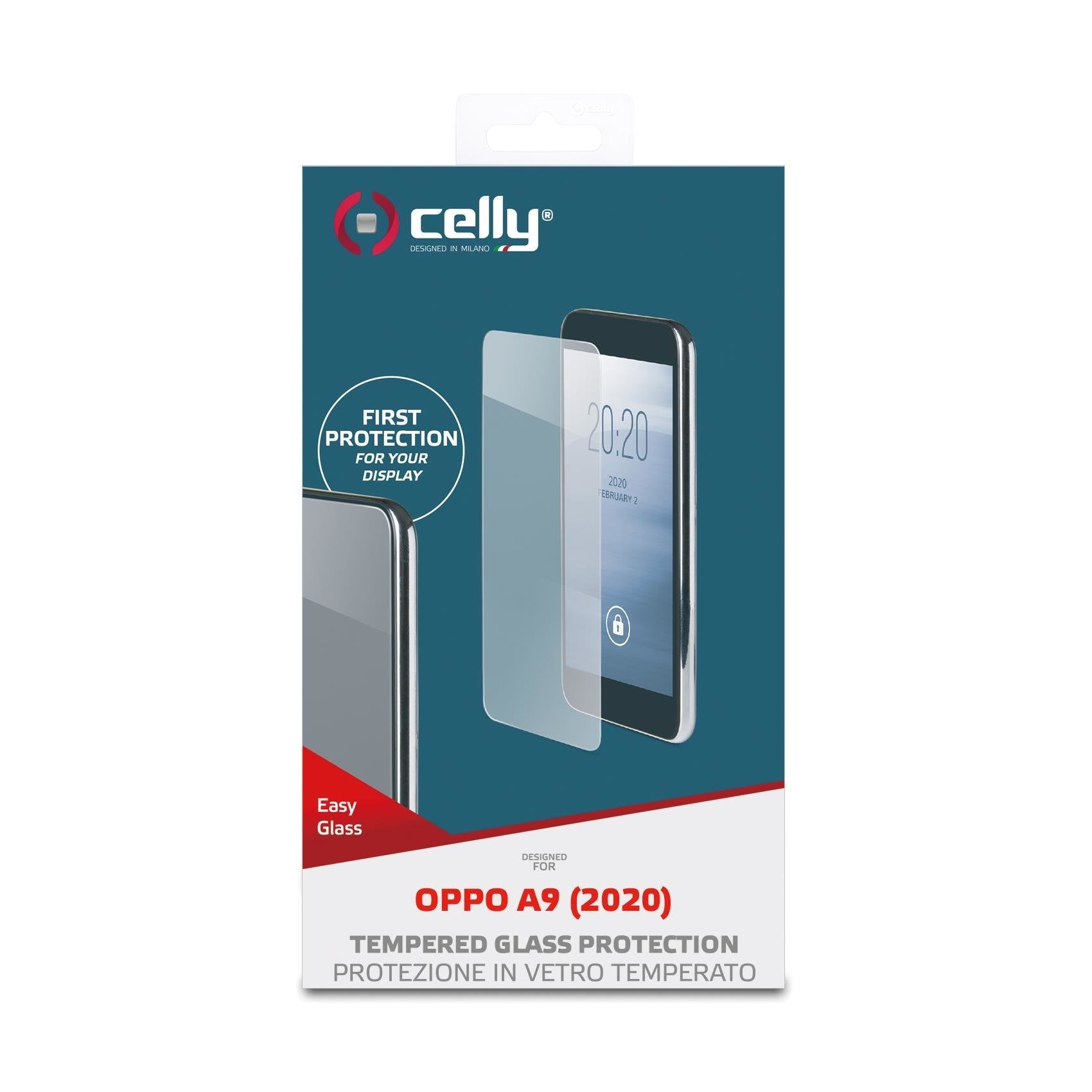 Celly Protector De Cristal Oppo A9