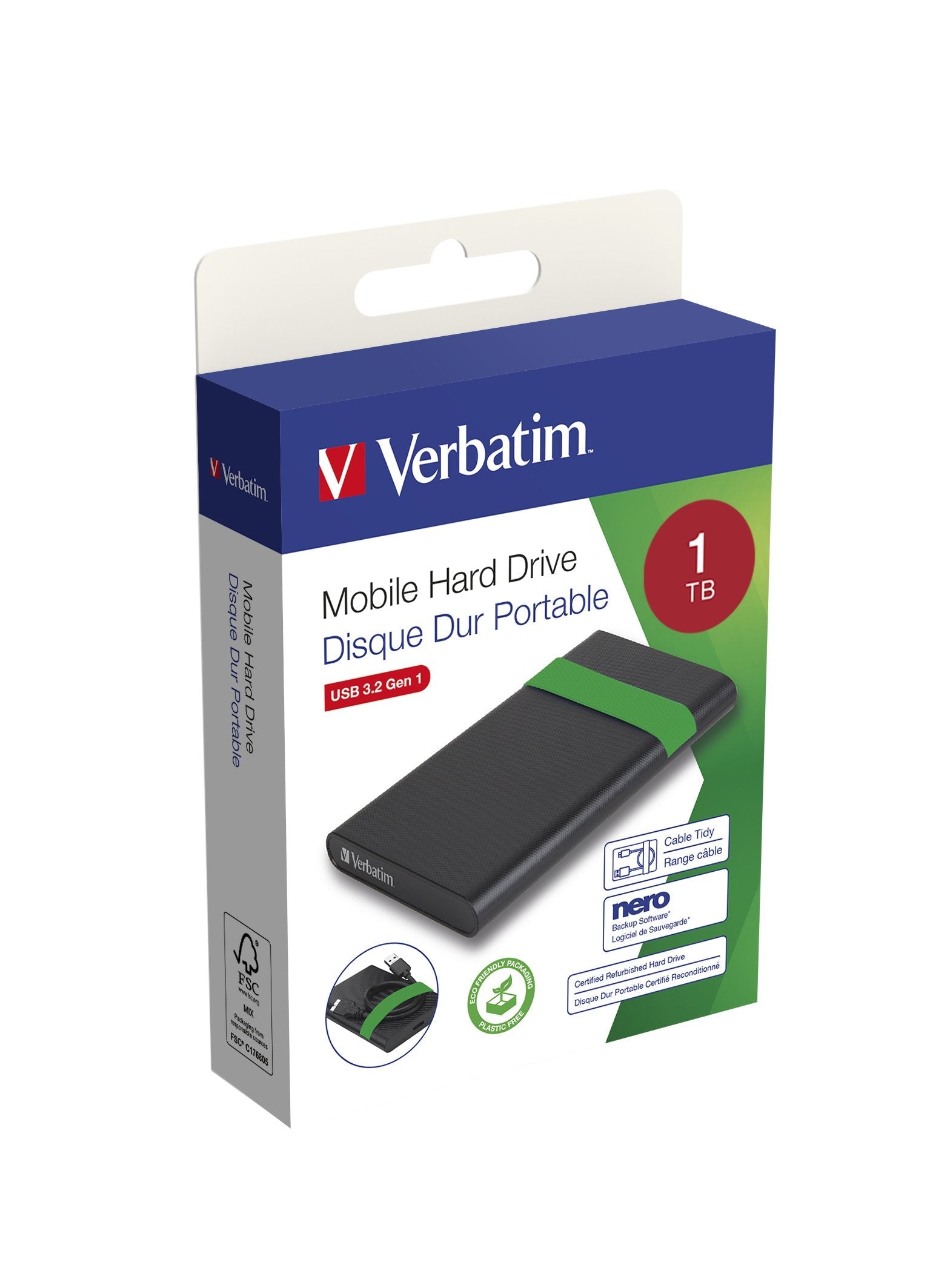 Verbatim Dd Externo 1tb Usb3.2
