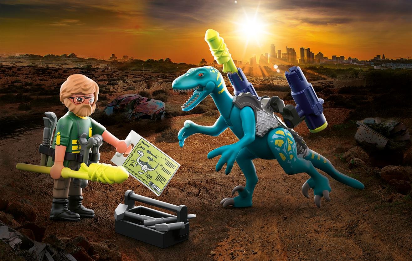 Playmobil 70629 Tío Rob: Armado Para El Combate