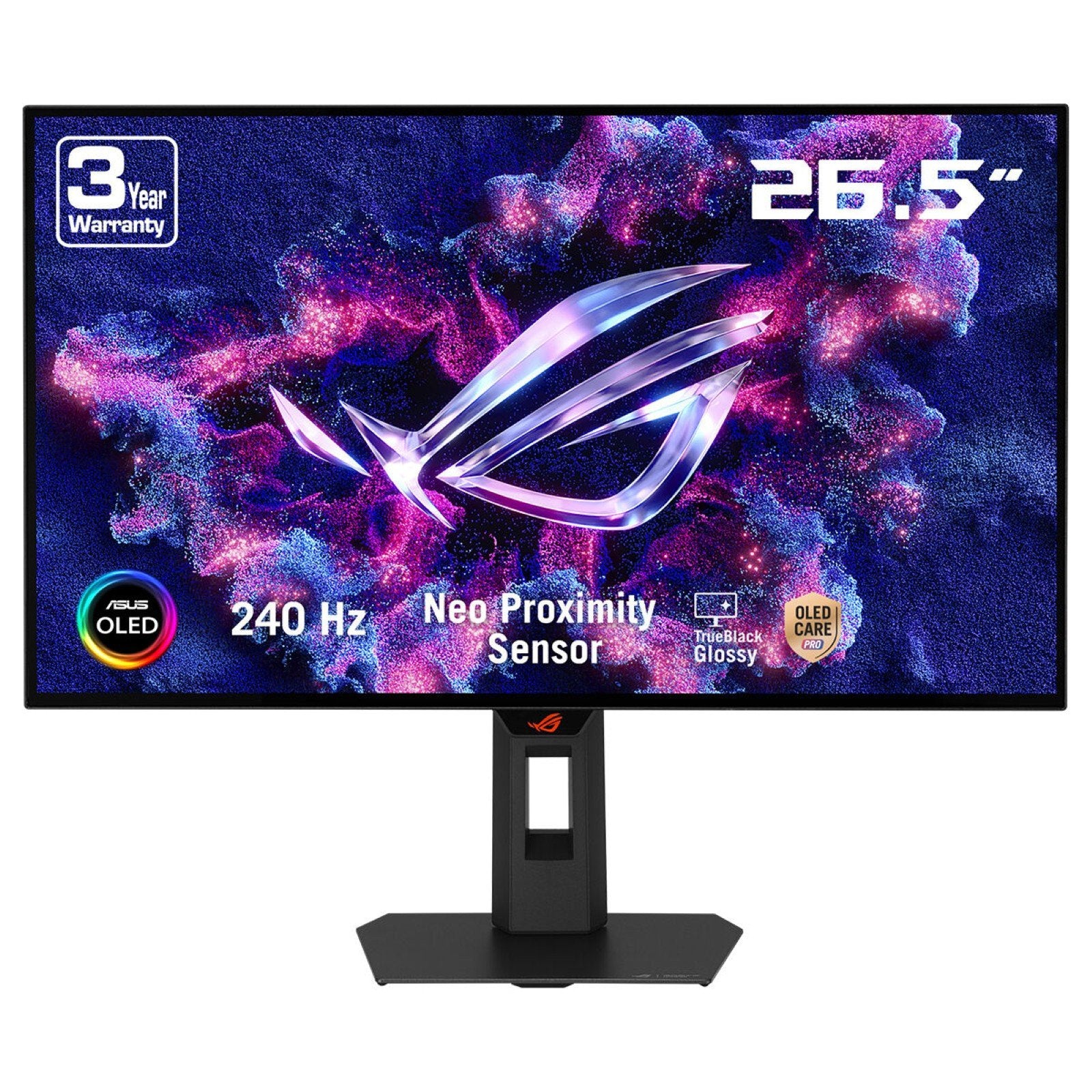 EAN 4711636157674 - ASUS ROG Strix OLED XG27AQDMGR pantalla para PC 67,3 cm (26.5") 2560 x 1440 Pixeles Quad HD Negro imagen 1