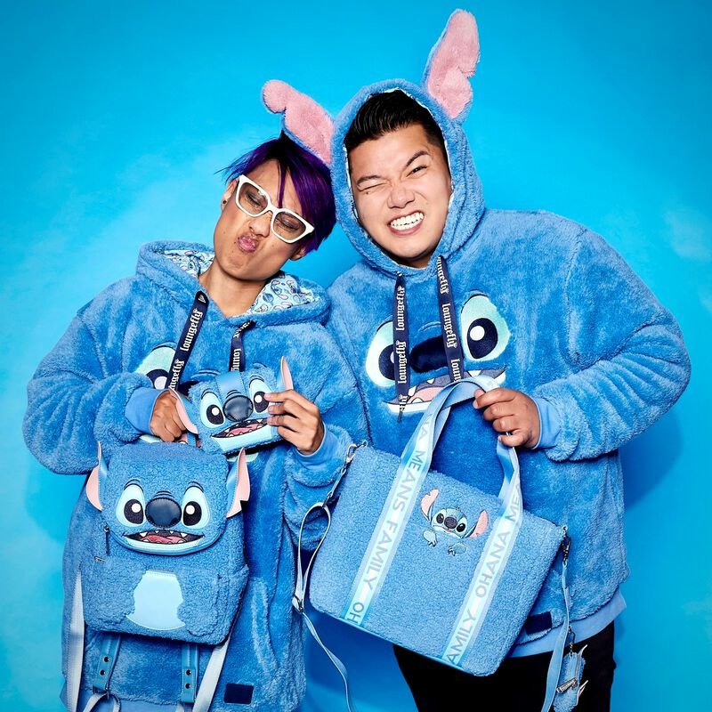 Mochila Peluche Stitch Disney Loungefly 26cm