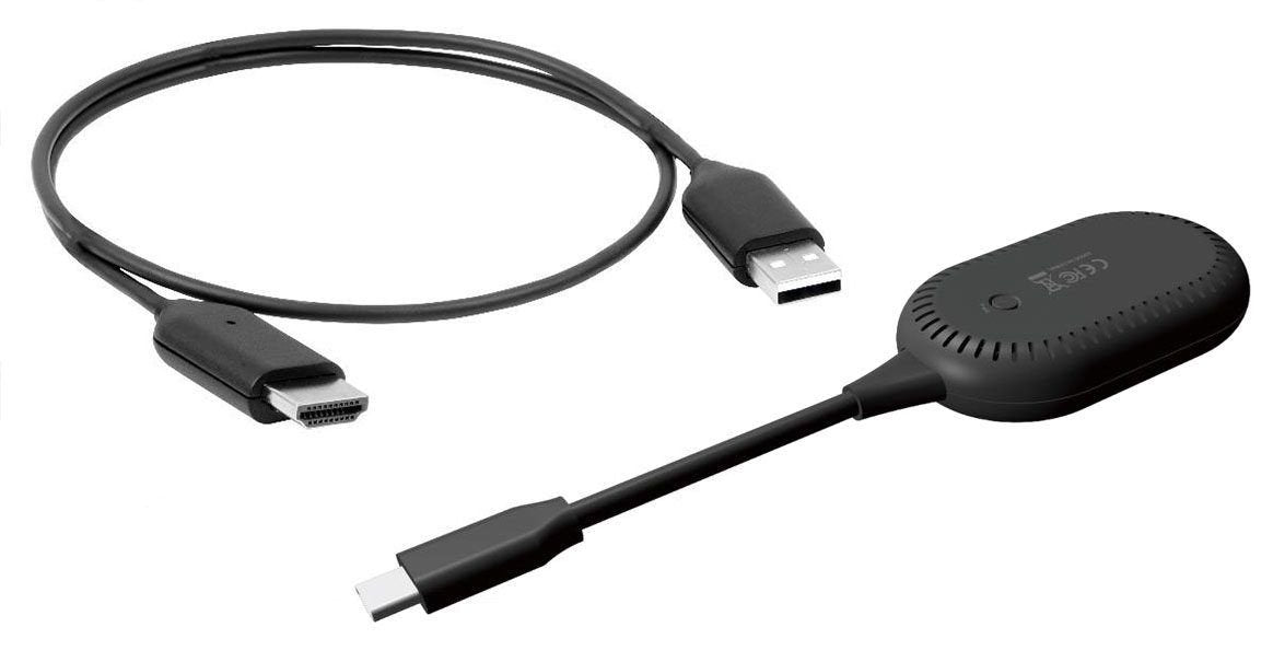 Azulchip Wireless Display Dongle Hdmi (Nwd6000) Wireless Display Dongle Usb-C (Dp Alt Mode) Auf Hdmi)