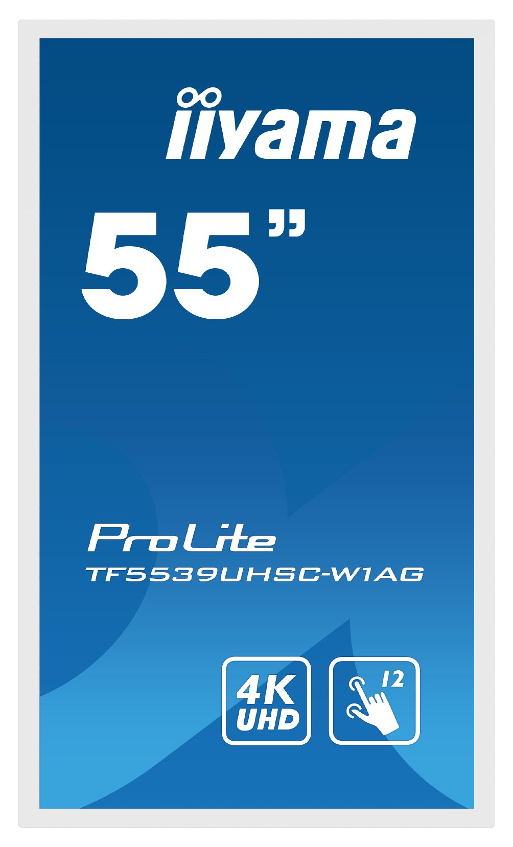 EAN 4948570118076 - iiyama TF5539UHSC-W1AG pantalla de señalización 139,7 cm (55") LED 500 cd / m² 4K Ultra HD Blanco Pantall imagen 3