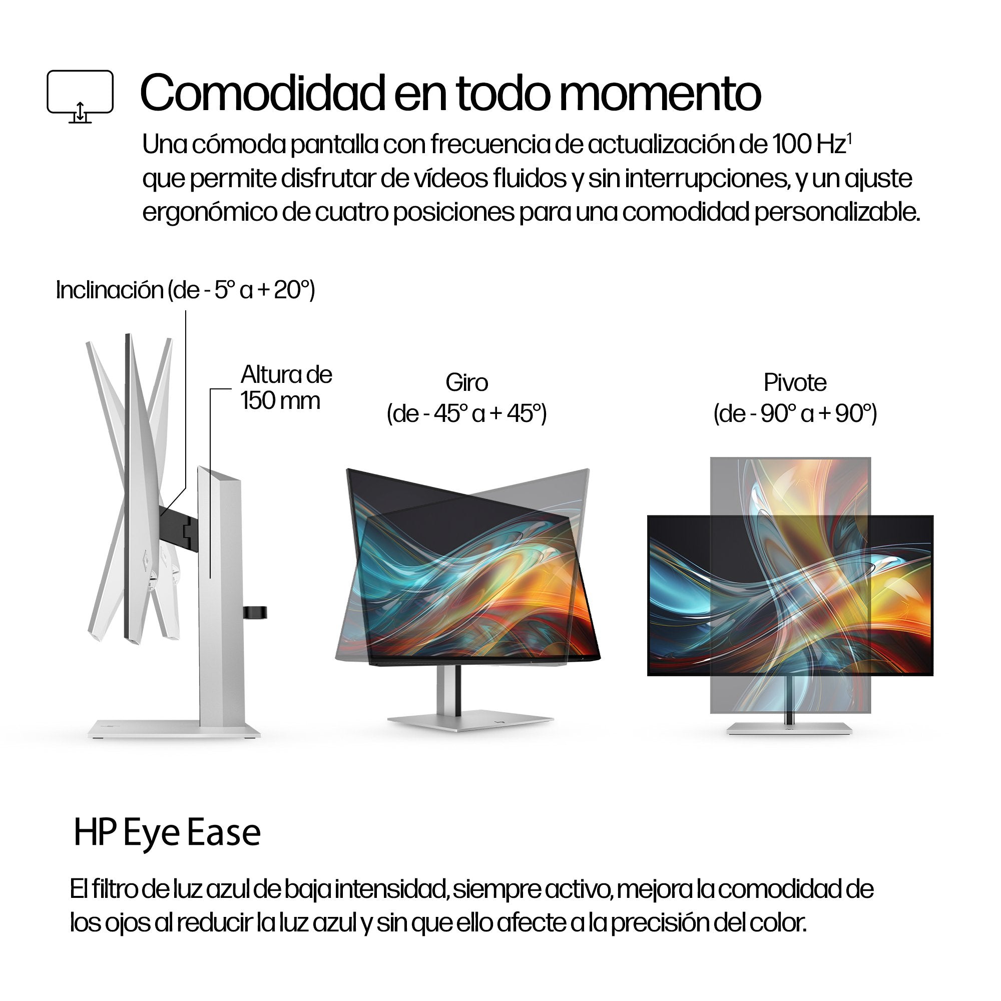 EAN 5715063476055 - HP Series 7 Pro 724pf pantalla para PC 60,5 cm (23.8") 1920 x 1080 Pixeles Full HD LCD Plata imagen 5