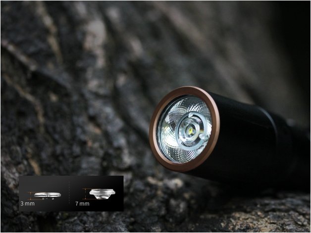 Linterna De Mano Led  Fenix E20 V2.0  Negro