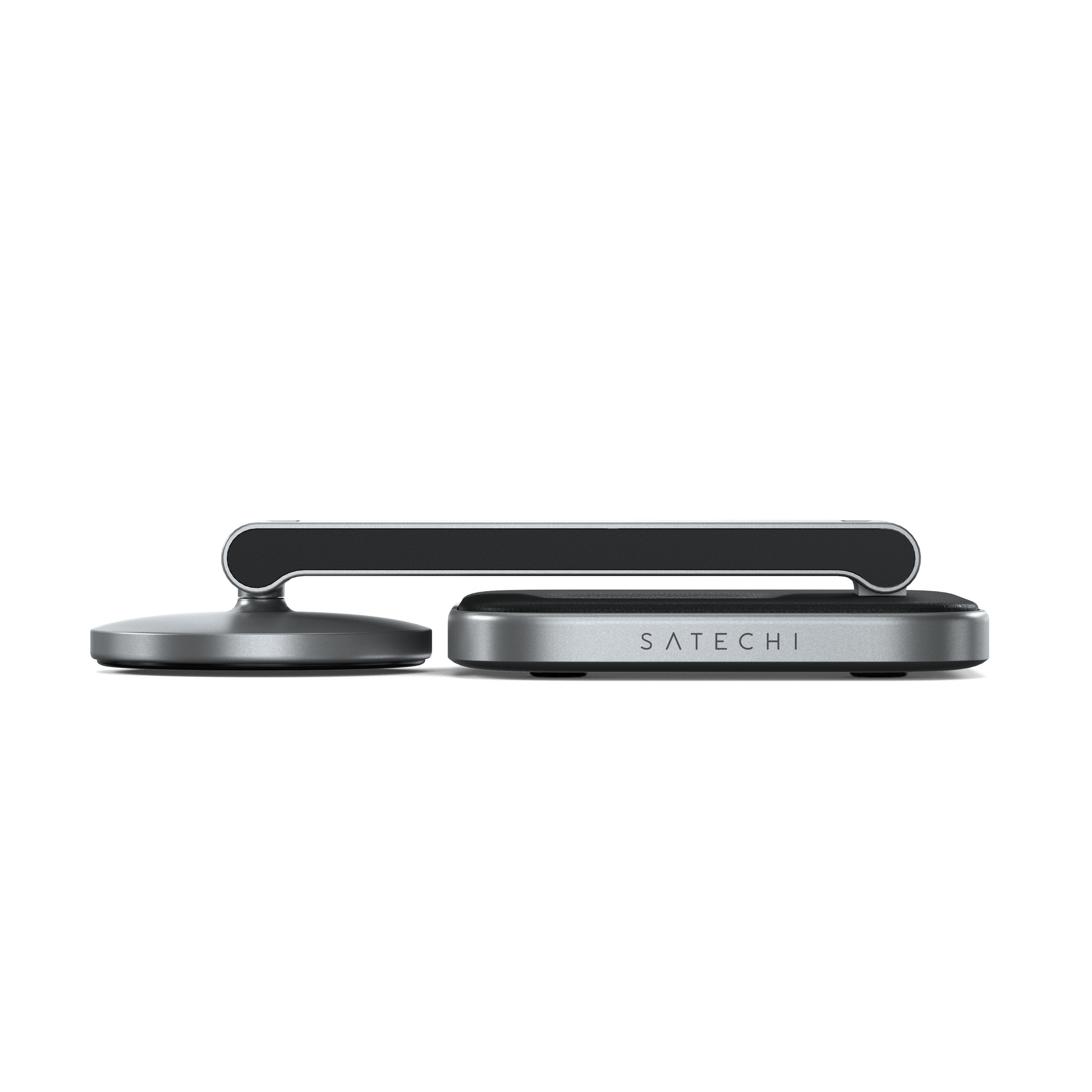 EAN 810086361236 - Satechi ST-Q21FM cargador de dispositivo móvil Auriculares, Smartphone Gris USB Cargador inalámbrico Inter imagen 5
