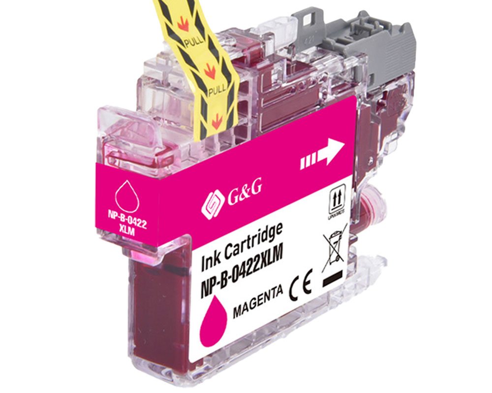 G&G Tinte Komp. M. Brother 422xl Lc422xlm Mag.(1500 Páginas)