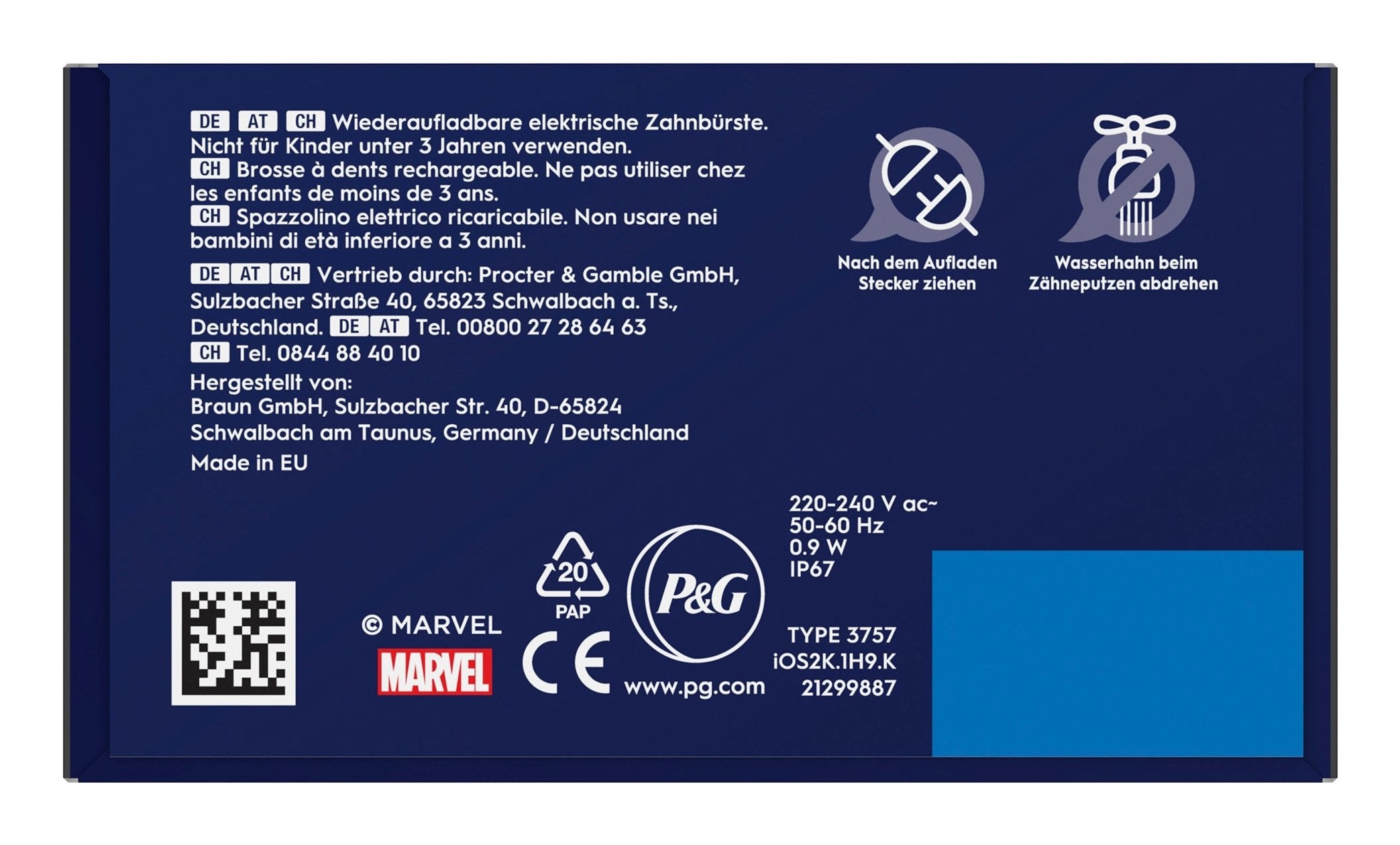Szczoteczka Elektryczna Oral-B Io Series 2 Kids 6+ Spiderman