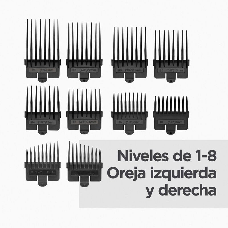 EAN 3030050194142 - BaByliss E812E cortadora de pelo y maquinilla Negro, Acero inoxidable 8 Ión de litio imagen 7
