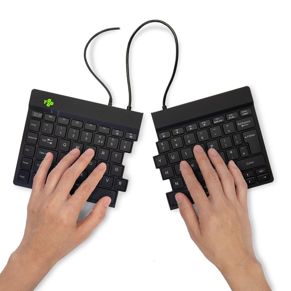EAN 8719274490784 - R-Go Tools RGOSP-UKWIBL teclado Oficina USB Inglés del Reino Unido imagen 4