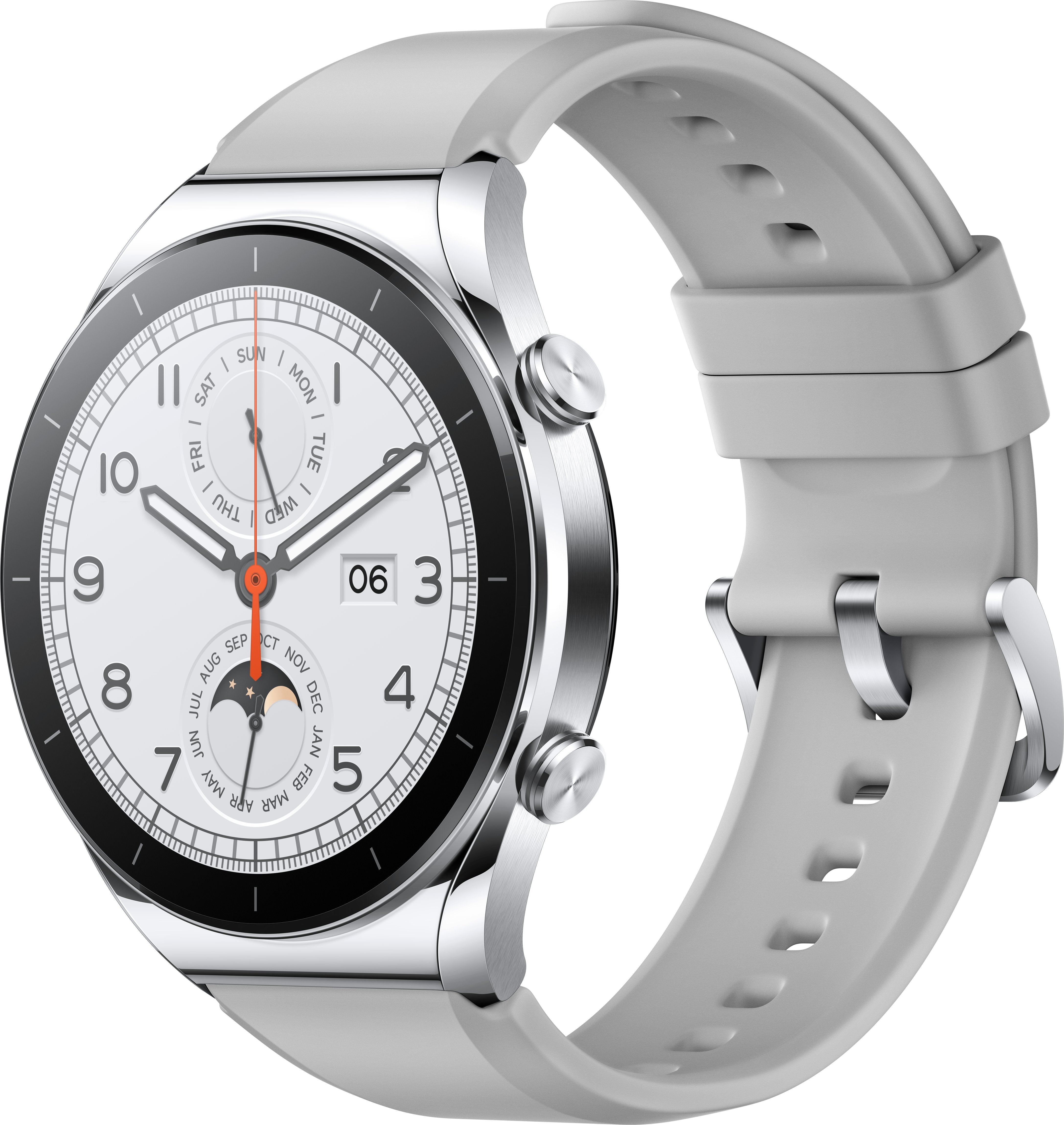 Smartwatch Xiaomi Watch S1 Notificaciones Frecuencia Cardíaca Gps Plata