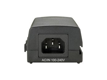 Poe Injector Adapter Level One  Cat5e Pasa Datos Y Alimentacion Por El Mismo Cable Hasta 100 Mts