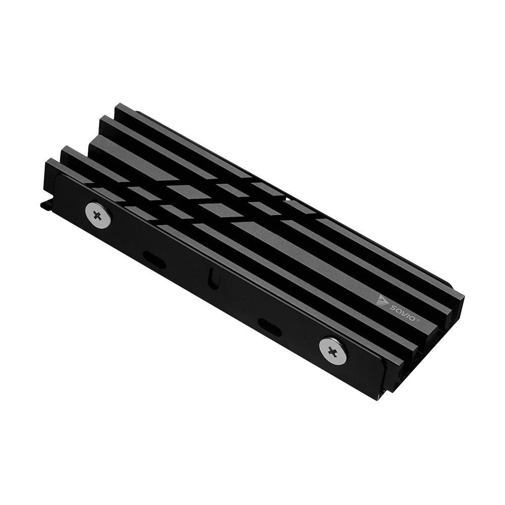 Savio Refrigeración Para Ssd M.2 Nvme 2280, Ak-60, Negro