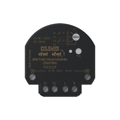 Jung Fmus2up Funk-Universalsender 2-Kanalig (90-230v)