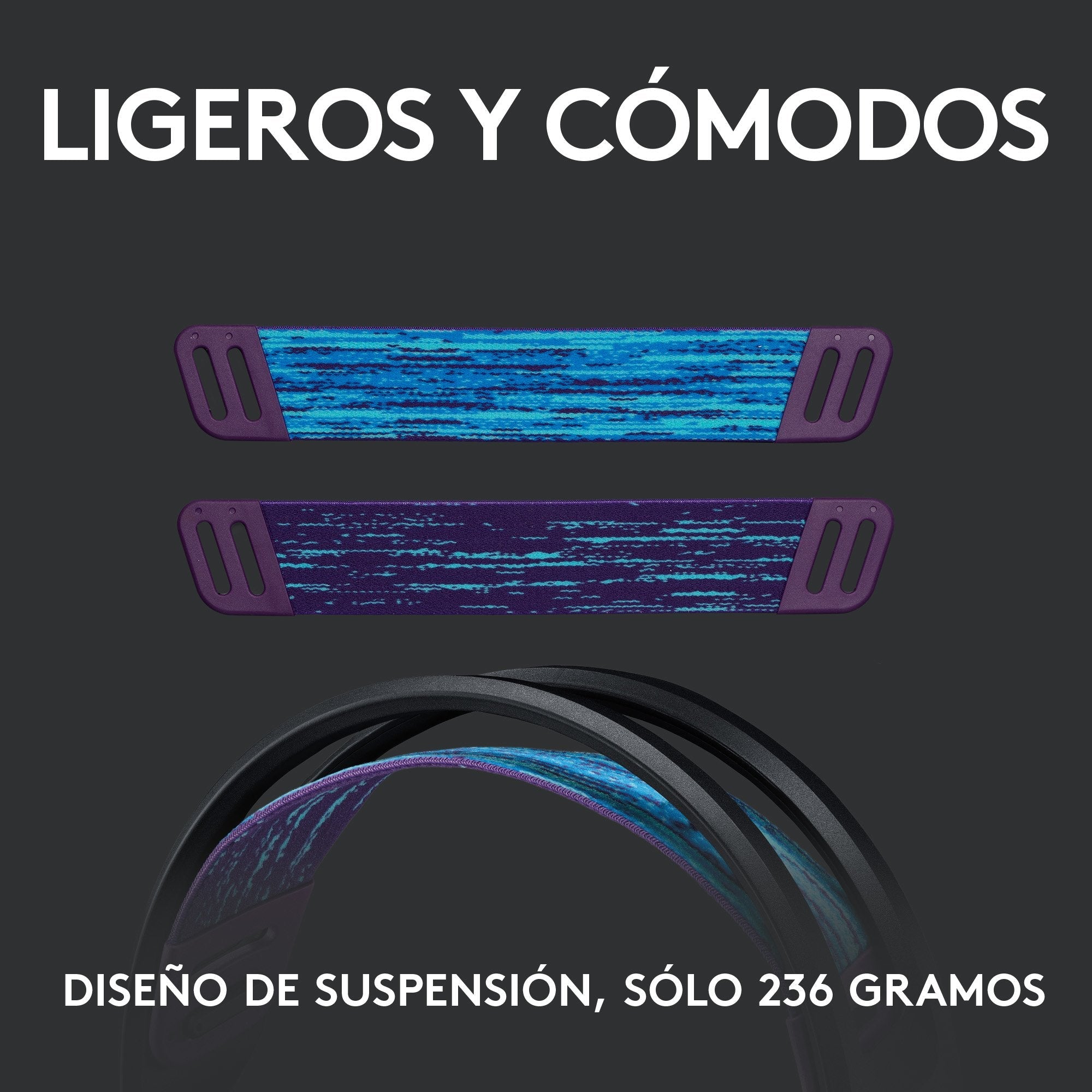 EAN 5099206094772 - Logitech G 981-000972 auricular y casco Auriculares Inalámbrico Diadema Juego Negro imagen 6