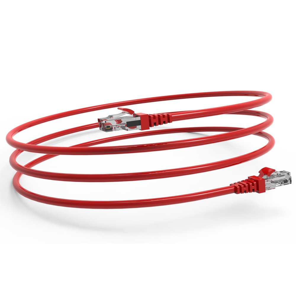 Inca Cable De Red Icat6-02tk Rj45 Cat6 Utp Rojo 2.0m Retail