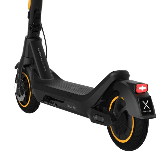 EAN 8435484071086 - Cecotec 07108 patinete eléctrico Negro, Amarillo 25 kmh 10 Ah imagen 3