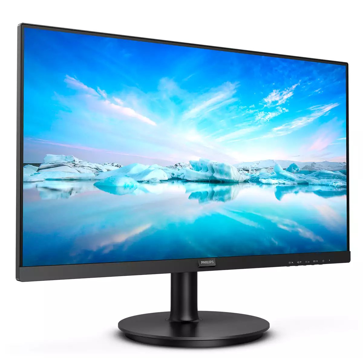 Monitor Philips 23,8" 241v8l/00 Led 4ms Hdmi Vga Negro