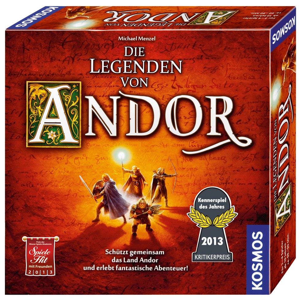 Kosmos The Legends Of Andor, Juego Conocedor De Juegos De Mesa Del Año 2013 691745