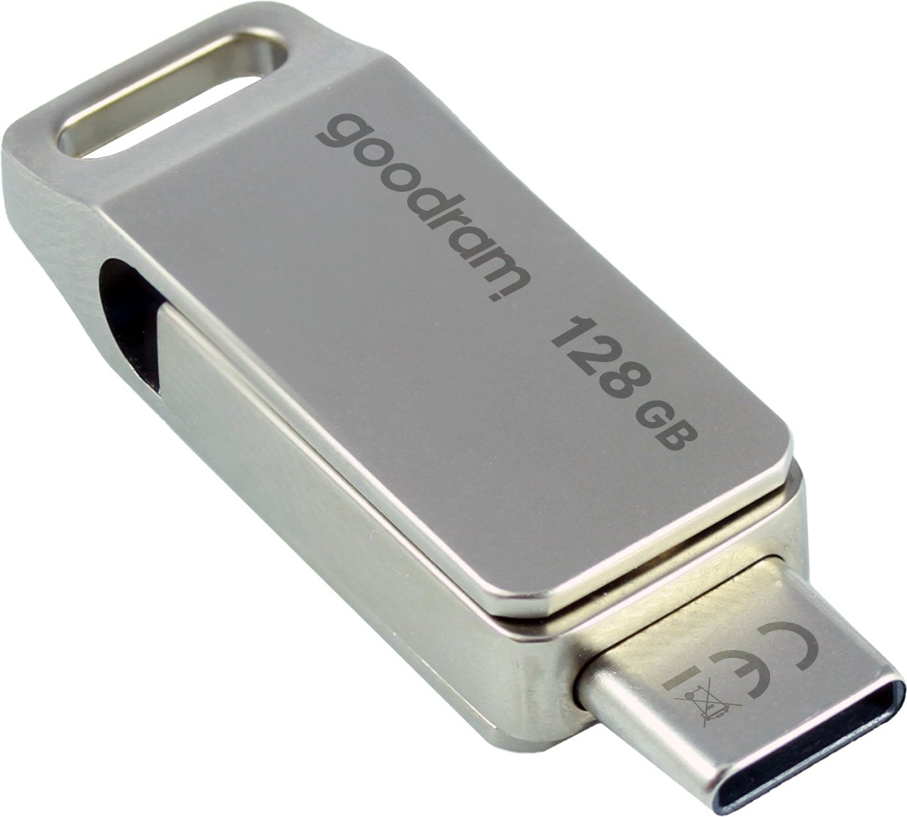 Pendrive Goodram 128gb Oda3 Plateado [Usb 3.2 / Usb Tipo C]