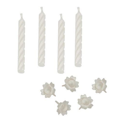 Candle Papstar Geburtstagskerzen 6 Cm Blanco