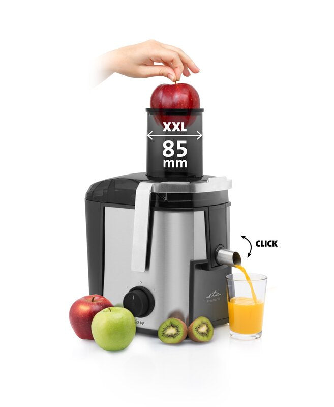 Licuadora  Eta Fresher Ii  Centrífuga 800 W Negro, Acero Inoxidable