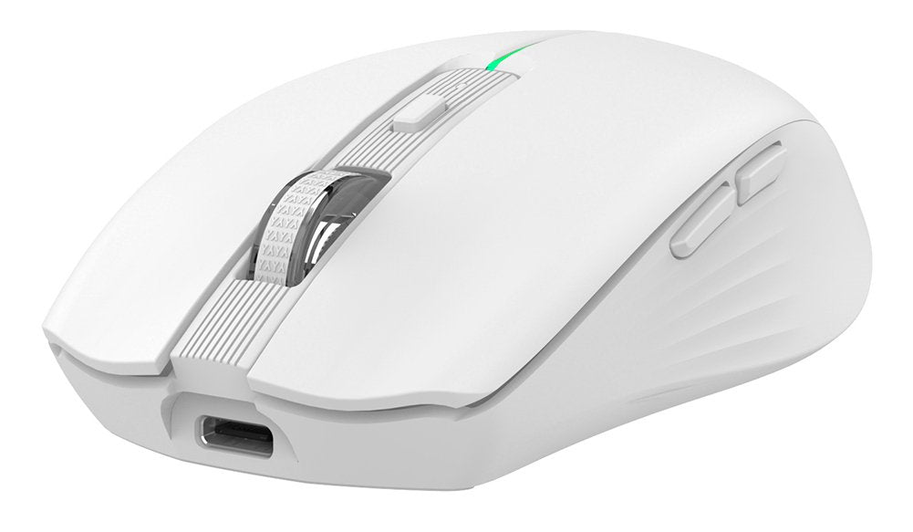 Ratón Coolbox Gaming W01 1600dpi Inalámbrico Blanco