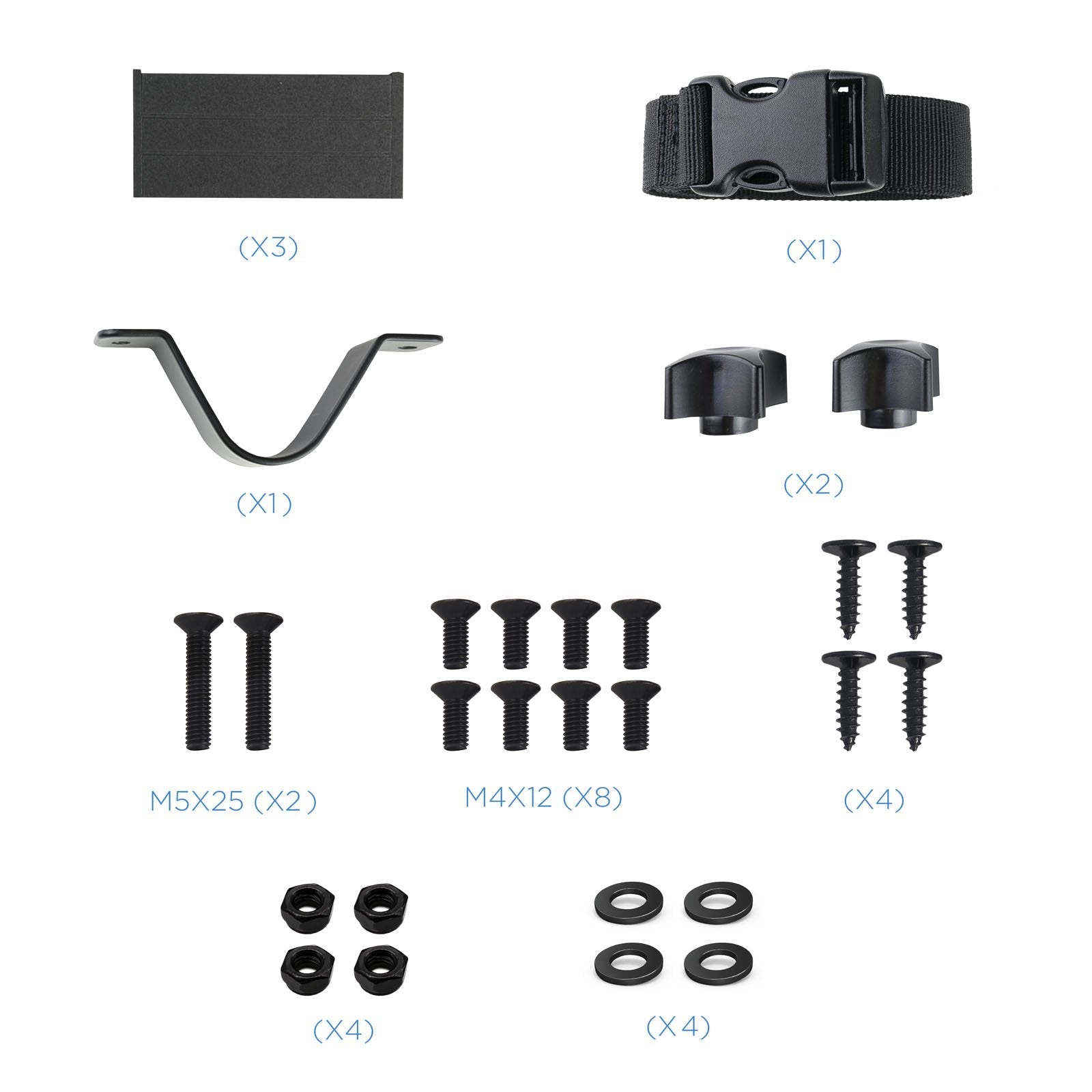 Tooq Soporte Vesa Para Mini Pc - 4 Opciones De Instalacion - Peso Max 5kg - Vesa 100x100 - Negro
