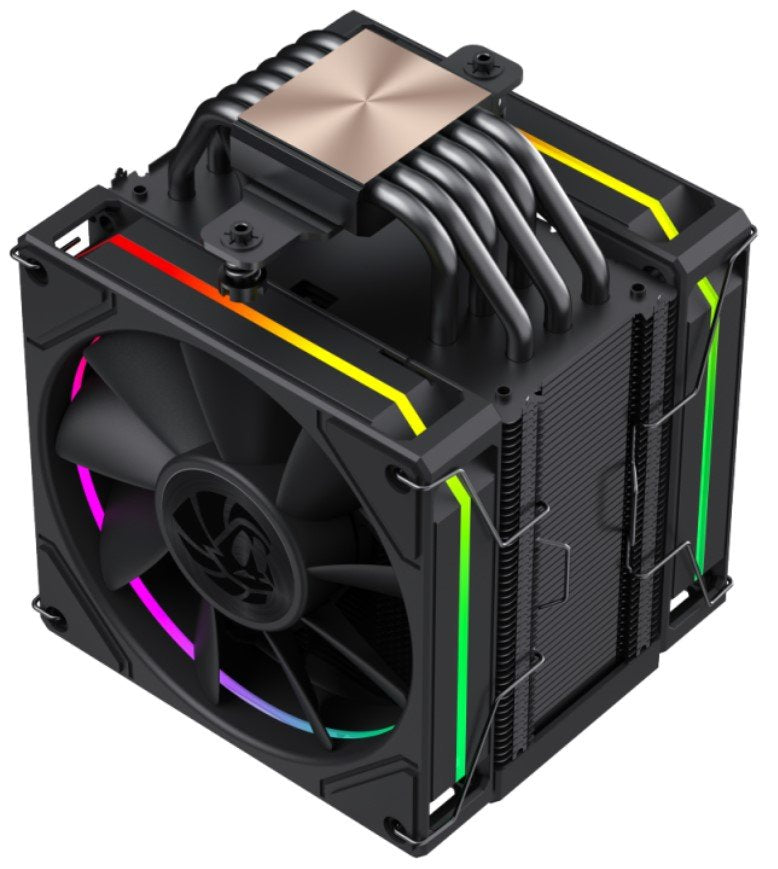 Gamemax  Cpu Air Cooler  Sigma 620 Lcd  Black