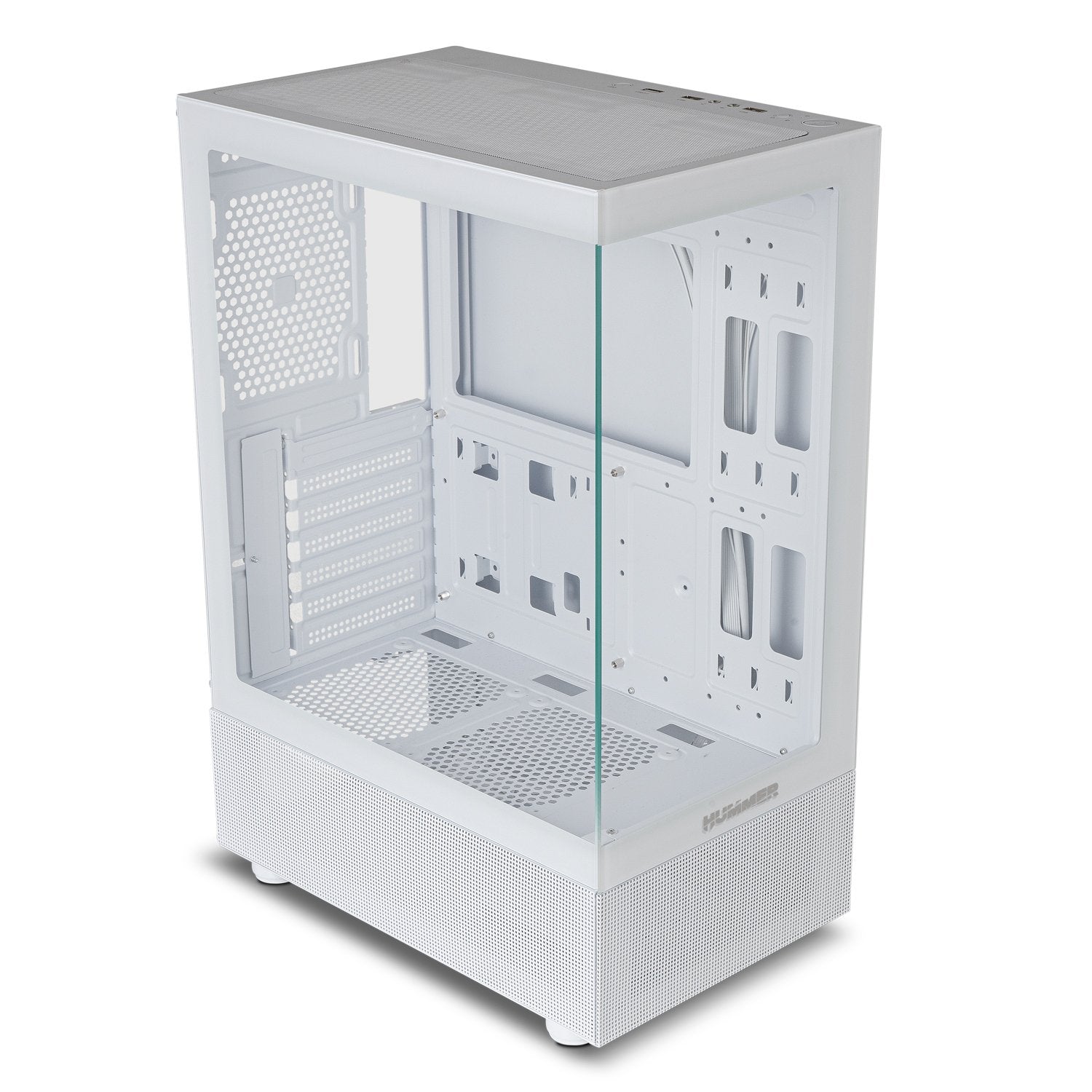 Torre Atx Nox Hummer Vision Blanca Cristal Templado/300mm V