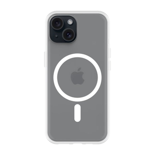 Funda Iphone 15 Magsafe Transparente Just In Case Funda Para Iphone 15 Transparente/ Anillo Magnético Compatible Con Accesorios Qi2/ Transparente