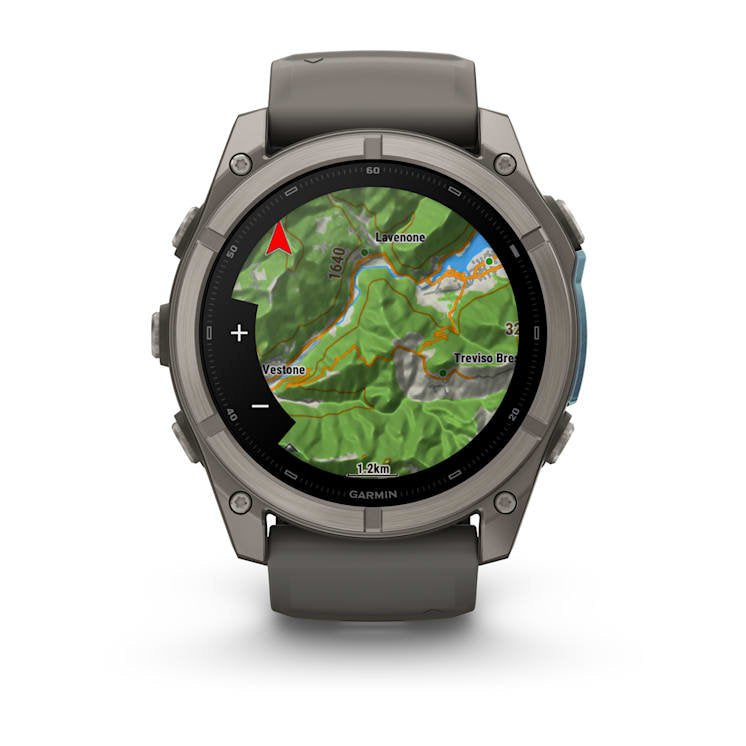 Fenix 9 51mm, Amoled, Pebble Gray, Bare Ti,Emea/Aus/Afr