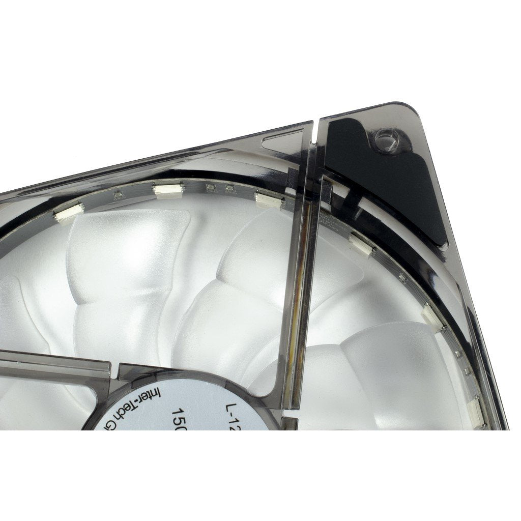 Inter-Tech L-12025 Aura Carcasa Del Ordenador Ventilador 12 Cm Negro