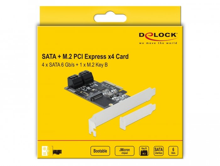 EAN 4043619903962 - DeLOCK 90396 tarjeta y adaptador de interfaz Interno M.2, SATA imagen 5