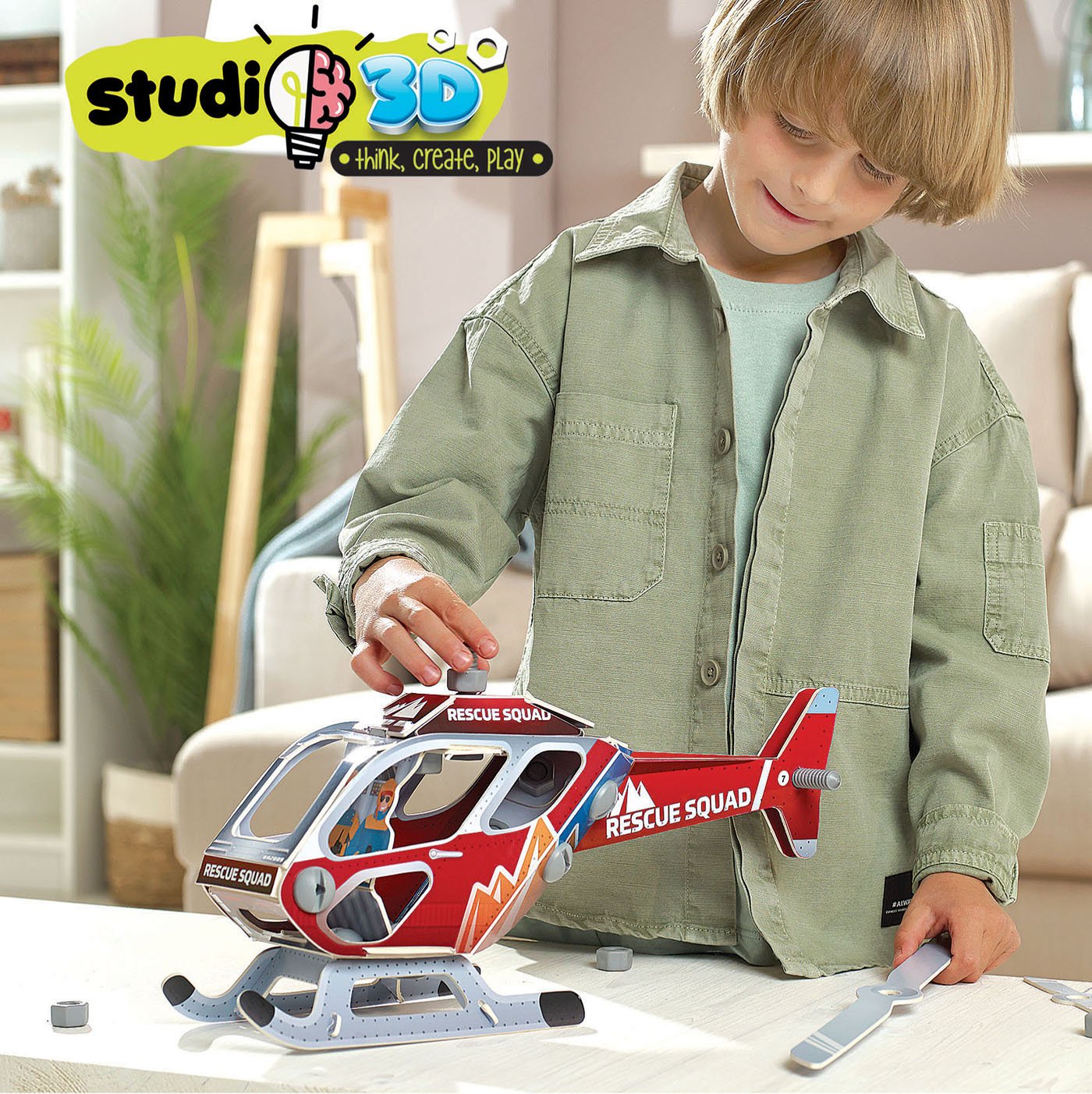 Studio 3d Helicoptero