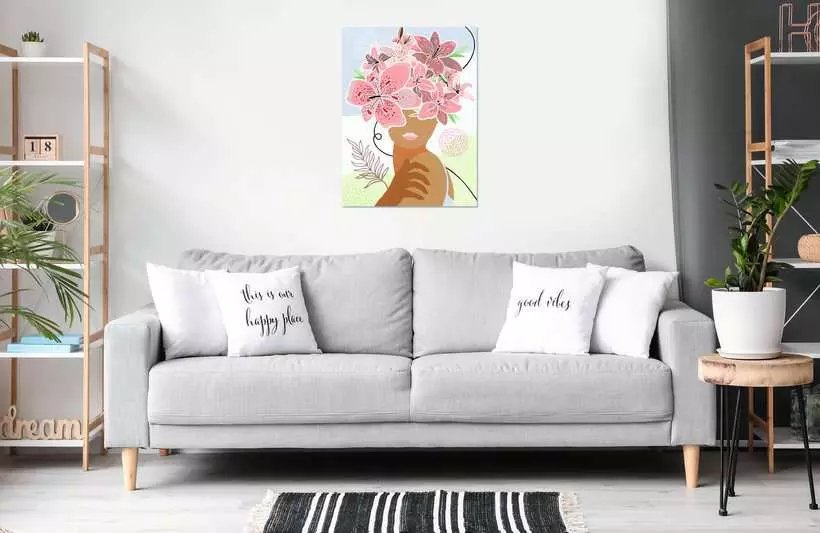 Ravensburger Creart Art Collection Canvas Edition - Flores En Mi Mente, Pintura 23908