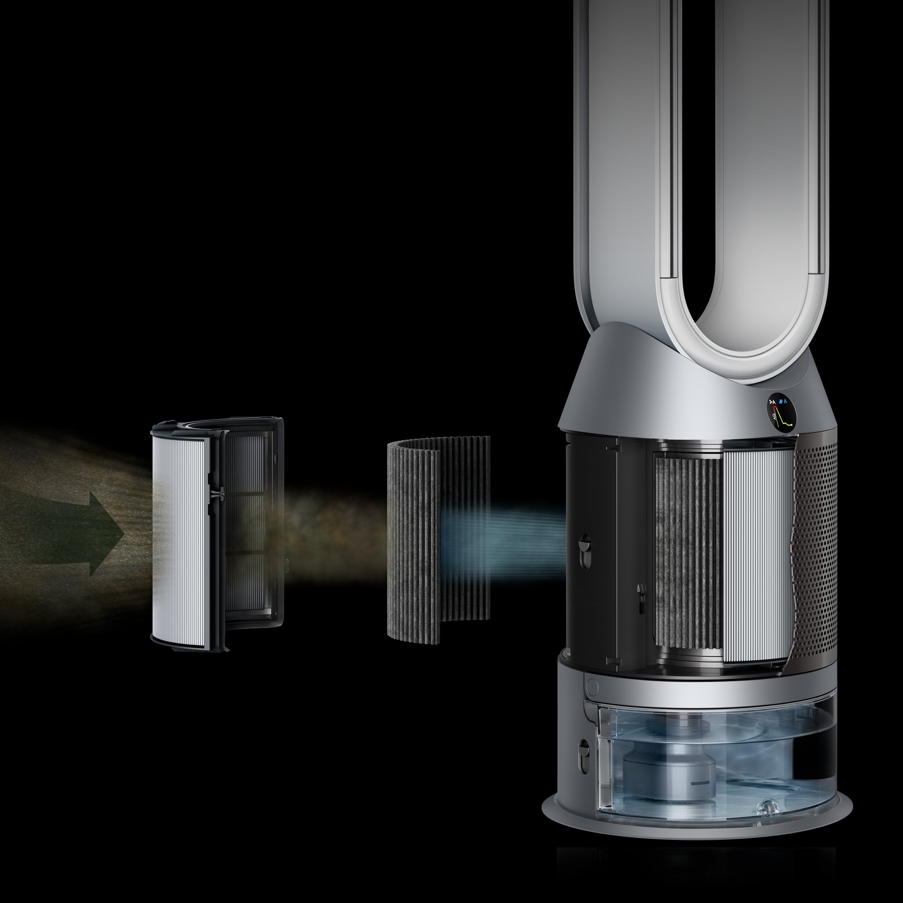 Dyson Purifier Humidify + Cool Autoreact 27 M² 62,4 Db 43,4 W Gris