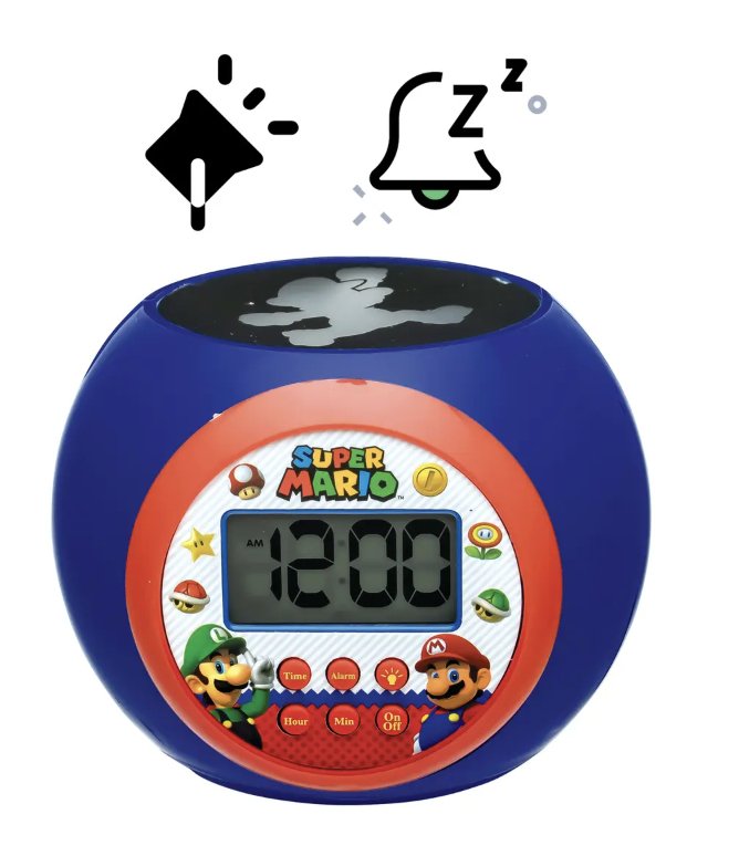 EAN 3380743083667 - Lexibook Super Mario Projector Alarm Clock Reloj despertador digital Multicolor imagen 6