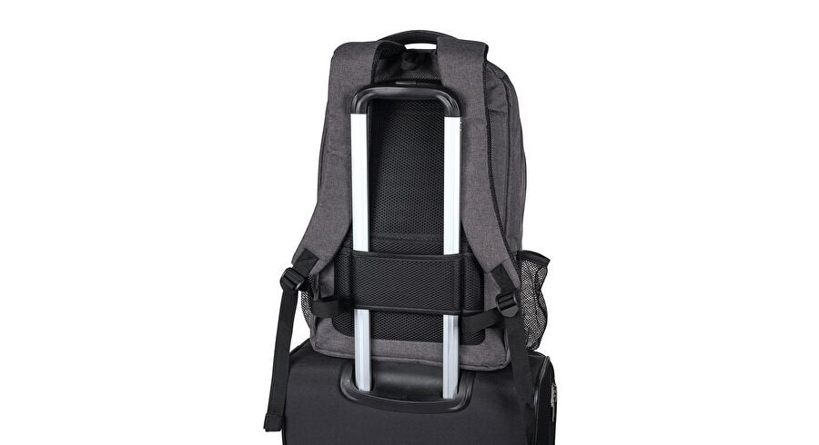 Wedo Rucksack College Gris Con Komfortausmattung