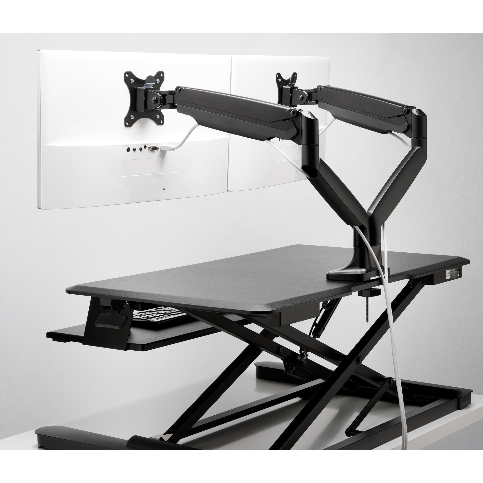 EAN 0085896596011 - Kensington K59601WW soporte para monitor 86,4 cm (34") Escritorio Negro imagen 6