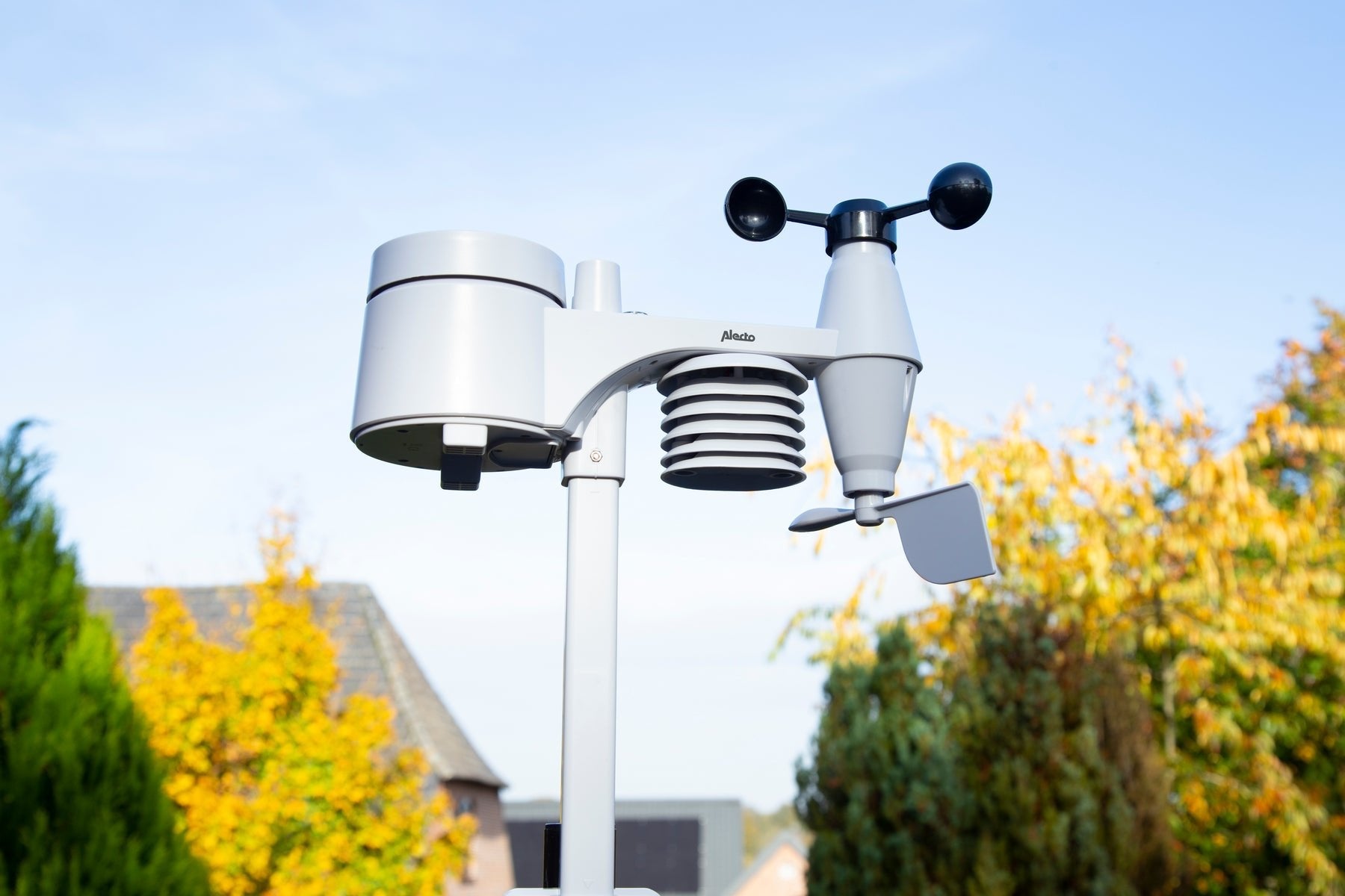 Alecto Ws-4800 Professionelle Wetterstation Mit Funksensor