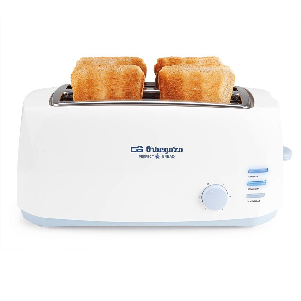 EAN 8435568402577 - Orbegozo TO 4500 tostadora 6 4 rebanada(s) 1400 W Blanco imagen 6