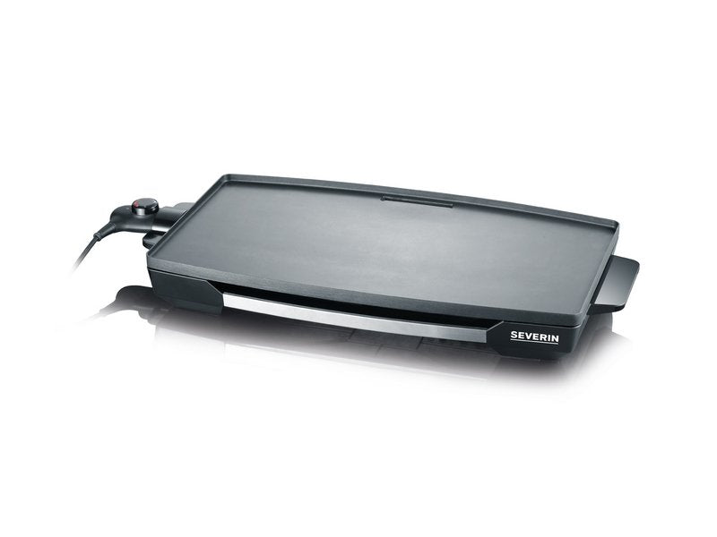 Parrilla De Mesa Severin Kg 2397, Parrilla Eléctrica Plateada/Negra, 2200 W 4008146012495