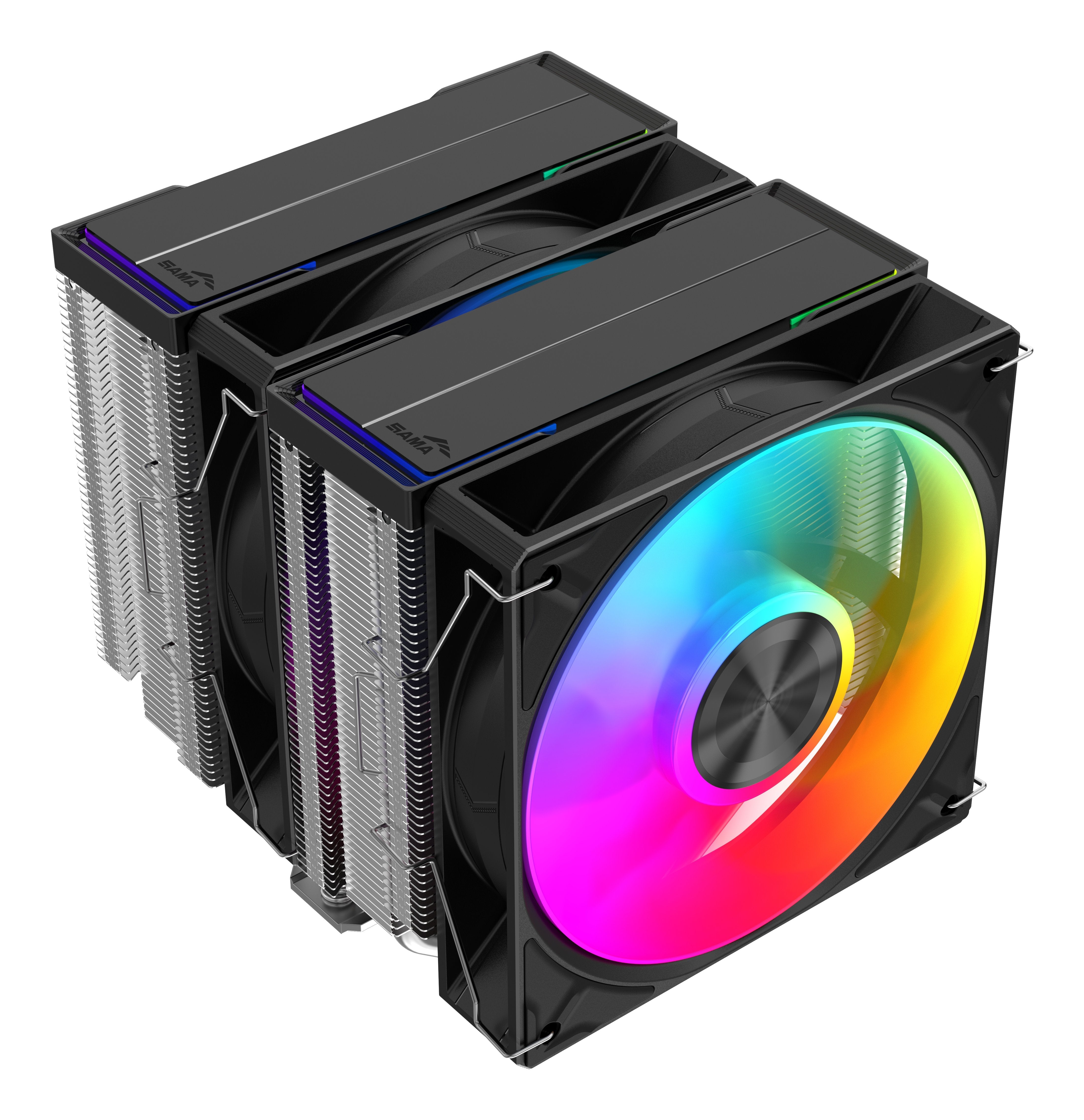 Sama A60l Cpu Lã¼fter Black Argb 120mm Retail