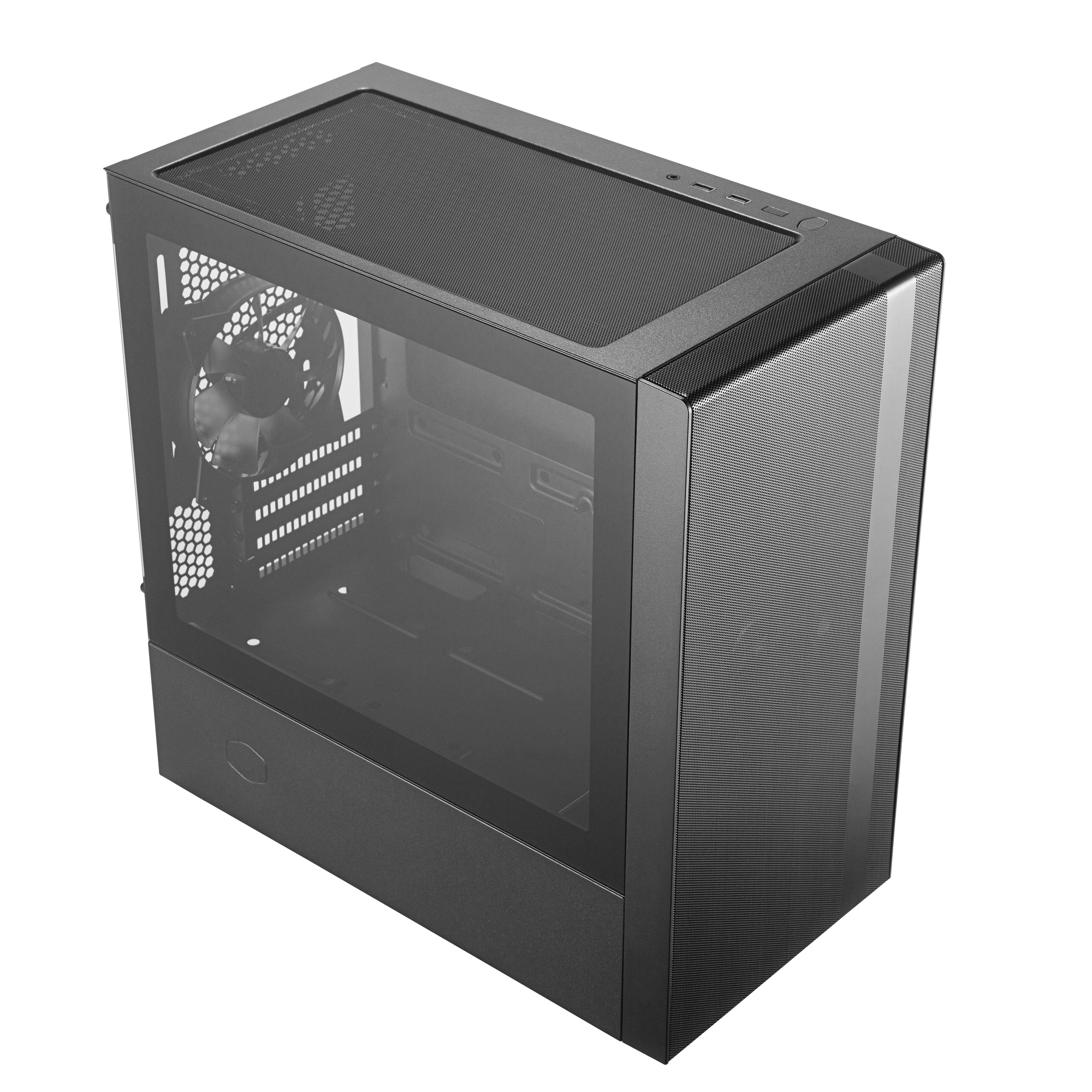 Caja Pc Cooler Master Masterbox Nr400 Bk Cristal Templado/Frontal Mesh/Without Odd Mcb-Nr400-Kgnn-S00