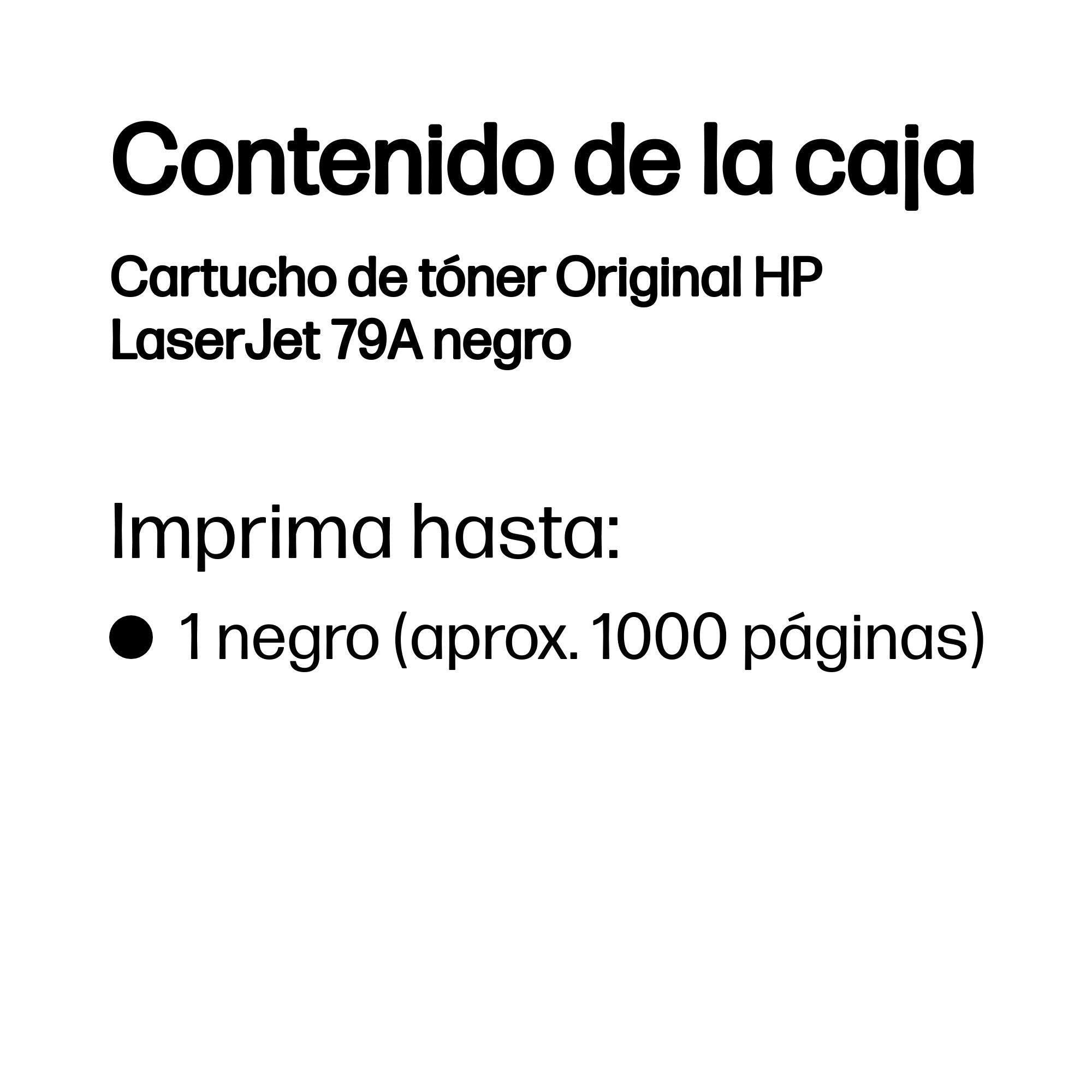 EAN 0889894680617 - HP 79A Black Original LaserJet Toner Cartridge cartucho de tóner 1 pieza(s) imagen 3