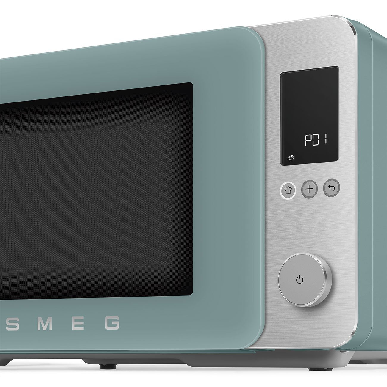 EAN 8017709356613 - Smeg MOC02EGMEU microondas Verde Microondas combinado Encimera 27 L 1450 W imagen 5