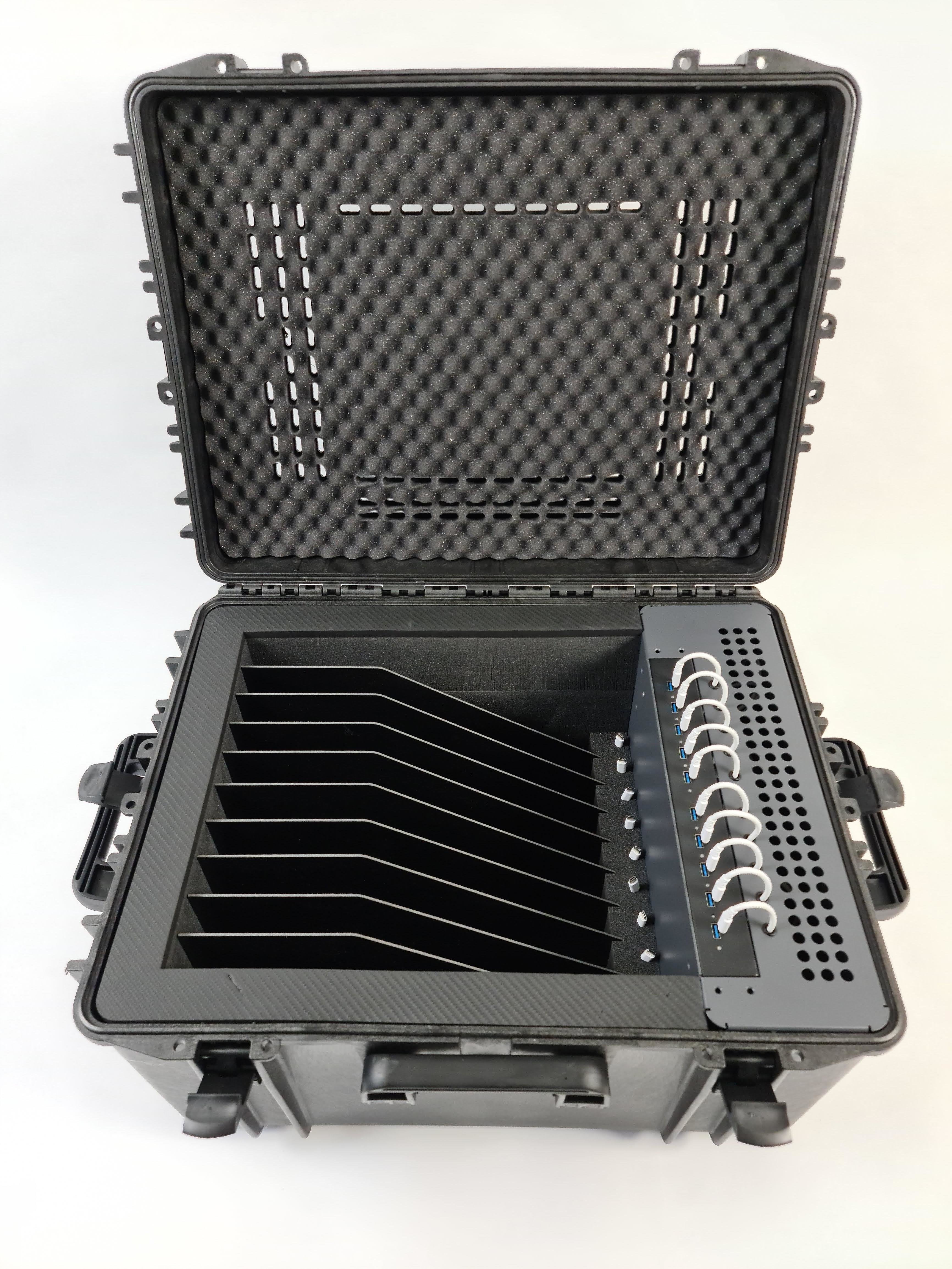 Notecase 10 Laptops With  Schuko Power Sockets